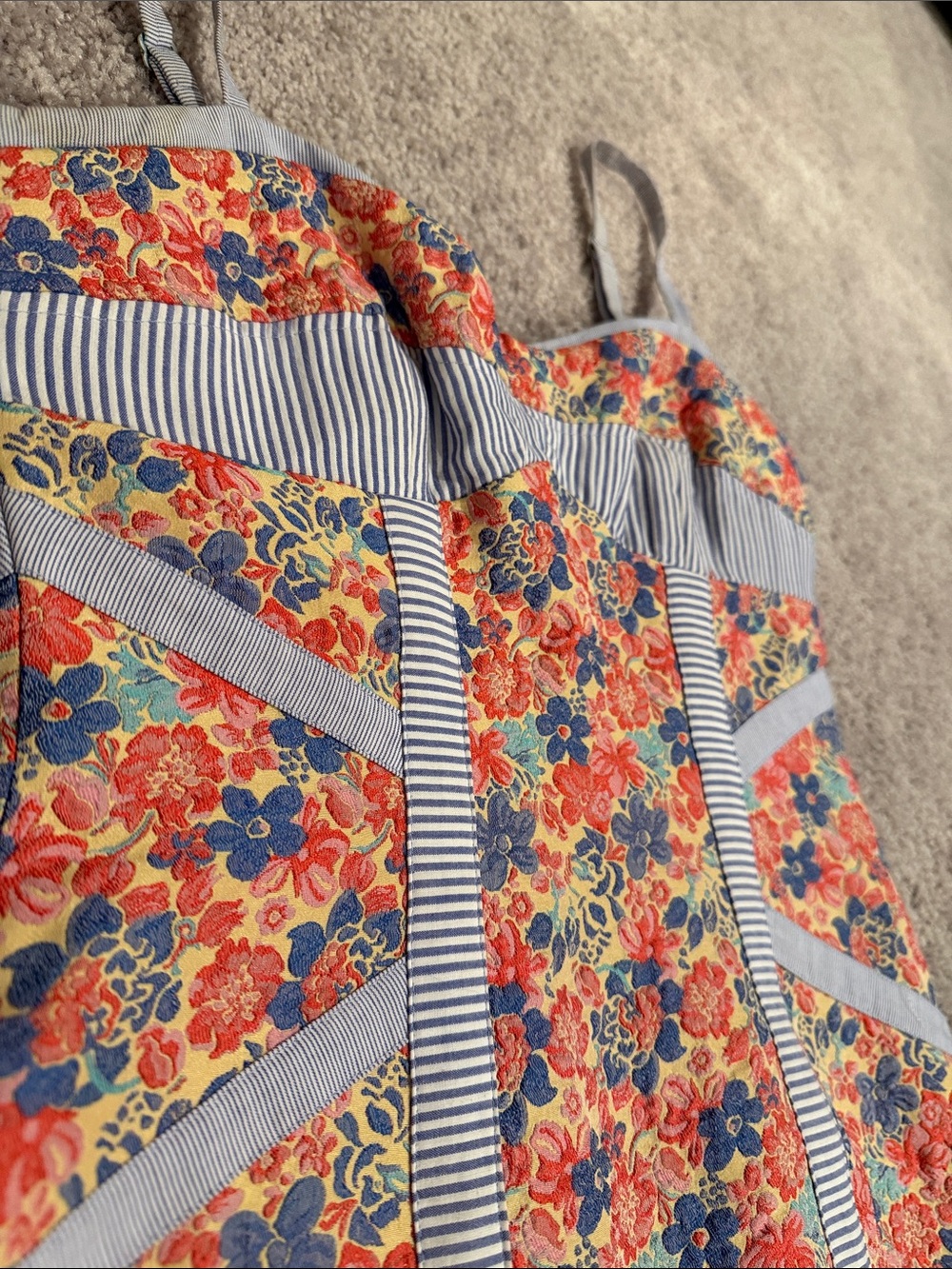 BCBG MaxAzria Ayla floral print Dress Sz 6 - Picture 5 of 8